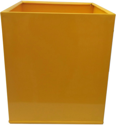 

Green Gardenia Garden Plant Container(Metal, External Height - 14 cm), Yellow