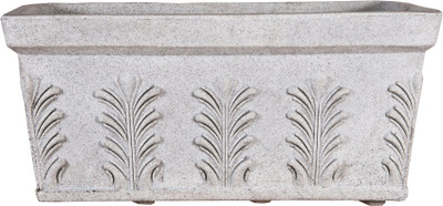 

FIXOPAN Plant Container(Plastic, External Height - 33 cm), White