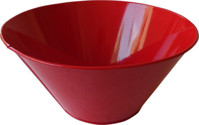 

Green Gardenia Garden Plant Container(Metal, External Height - 6 cm), Red