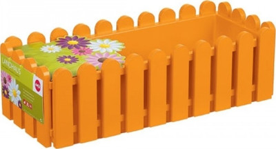 Emsa Landhaus Window Box 50 Cm, Mandarine Plant Container(Plastic, External Height - 16.5 cm) Emsa Landhaus Window Box 50 Cm, Mandarine Plant Container(Plastic, External Height - 16.5 cm)