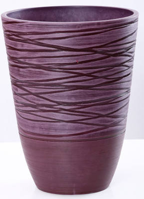 

AGRILABH HOME & KITCHEN GARDEN Plant Container(Plastic, External Height - 46 cm), Purple