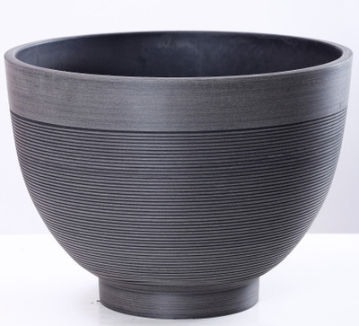 

AGRILABH HOME & KITCHEN GARDEN Plant Container(Plastic, External Height - 28 cm), Grey