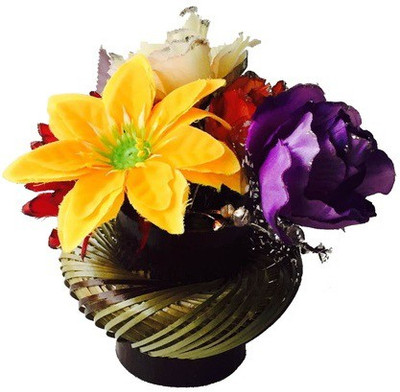 

First Smart Deal Plant Container(Wood, External Height - 12 cm), Brown