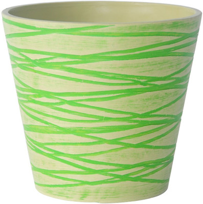 

AGRILABH HOME & KITCHEN GARDEN Plant Container(Plastic, External Height - 33 cm), Yellow