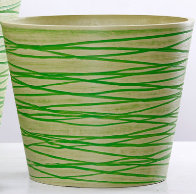 

AGRILABH HOME & KITCHEN GARDEN Plant Container(Plastic, External Height - 25.5 cm), Yellow