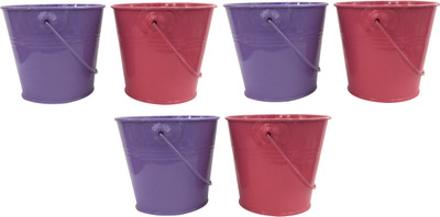 

EZ Life Plant Container Set(Pack of 6, Metal)
