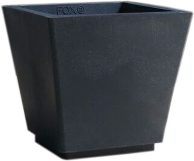 

yuccabe italia Plant Container(Plastic, External Height - 30 cm), Grey