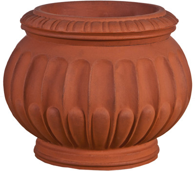 FIXOPAN Plant Container(Plastic, External Height - 30 cm), Brown