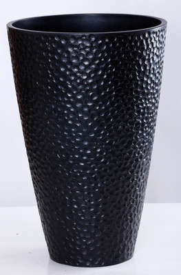 

AGRILABH HOME & KITCHEN GARDEN Plant Container(Plastic, External Height - 45 cm), Black