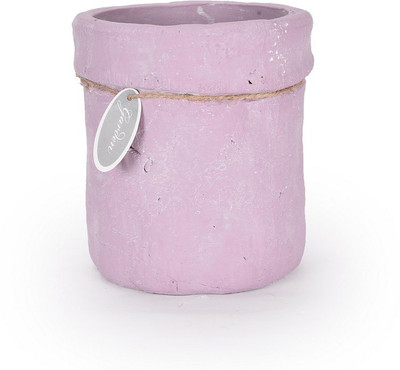 

Scrafts Cement Garden Small - Purple Plant Container(Ceramic, External Height - 12 cm)