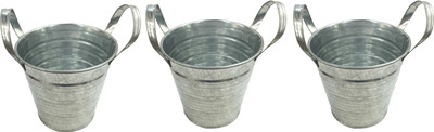 

EZ Life Plant Container Set(Pack of 3, Metal)