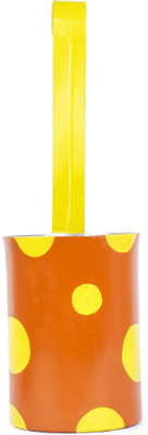 

Poppadum Art Doodhwala Plant Container(Metal, External Height - 35.5 cm), Orange;yellow