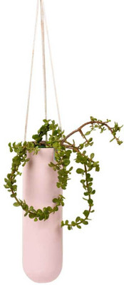 

Poppadum Art Lab Planter Plant Container(Metal, External Height - 30.48 cm), Pink