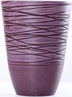 

AGRILABH HOME & KITCHEN GARDEN Plant Container(Plastic, External Height - 36 cm), Purple