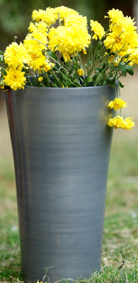 

AGRILABH HOME & KITCHEN GARDEN Plant Container(Plastic, External Height - 18 cm), Grey