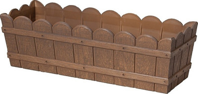 Emsa Country Window Box 75 Cm Wooden (L:75, B: 17cm, H: 15 Cm) Plant Container(Plastic, External Height - 15 cm) Emsa Country Window Box 75 Cm Wooden (L:75, B: 17cm, H: 15 Cm) Plant Container(Plastic, External Height - 15 cm)