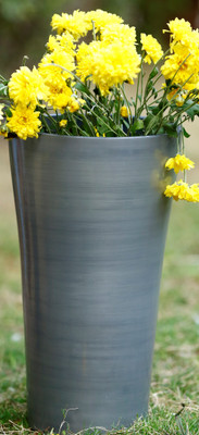 

AGRILABH HOME & KITCHEN GARDEN Plant Container(Plastic, External Height - 20 cm), Grey