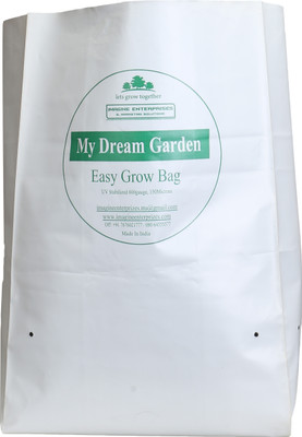 

My Dream Garden Plant Container(Polythene, External Height - 81 cm), White