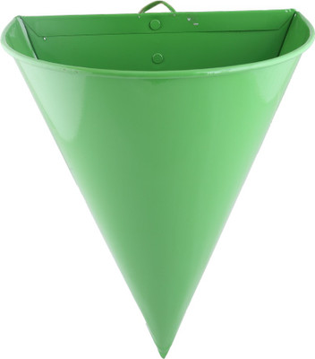 

Green Gardenia Garden Plant Container(Metal, External Height - 30 cm)