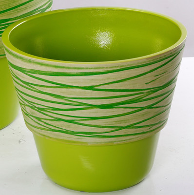 

AGRILABH HOME & KITCHEN GARDEN Plant Container(Plastic, External Height - 21 cm), Yellow