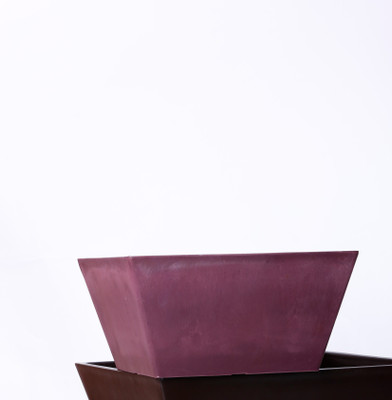 

AGRILABH HOME & KITCHEN GARDEN Plant Container(Plastic, External Height - 12.8 cm), Purple