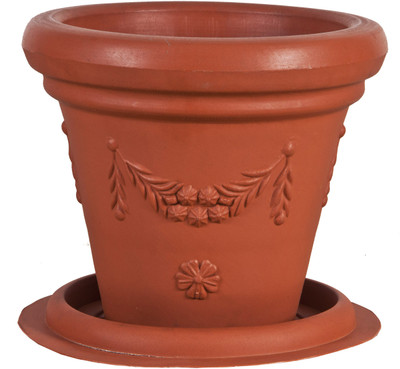 

FIXOPAN Plant Container(Plastic, External Height - 60 cm), Brown