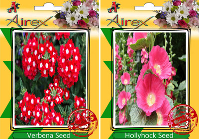 

Airex Verbena, hollyhock Seed(15 per packet)