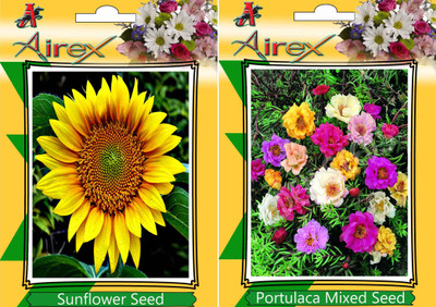 

Airex Sunflower, Portulaca Mixed Seed(25 per packet)
