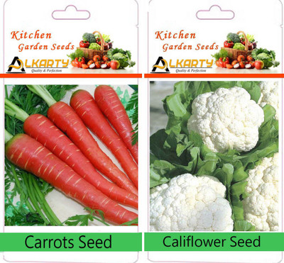 

Alkarty carrot (gaajar), califlower (gobhi) Seed(20 per packet)