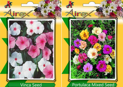 

Airex Vinca and Portulaca Mixed Seed(20 per packet)