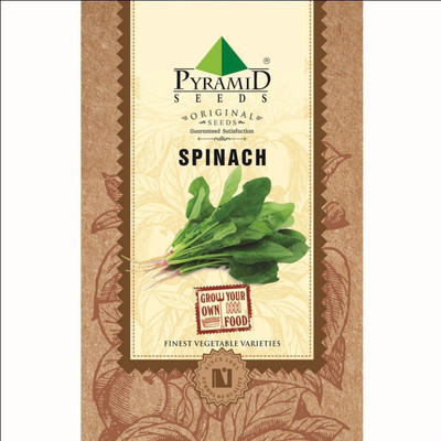 

Pyramid Seeds Spinach (Palak) Seed(200 per packet)