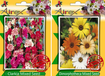 

Airex Clarkia Mixed, Dimorphotheca Mixed Seed(30 per packet)