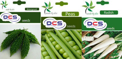 

DCS Bitter gourd, Peas, Radish Seed(50 per packet)