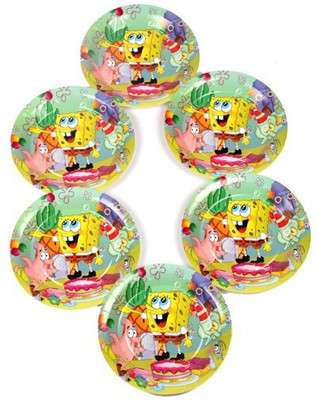 

Funcart Spongy Bob Plate Set(6 Units)