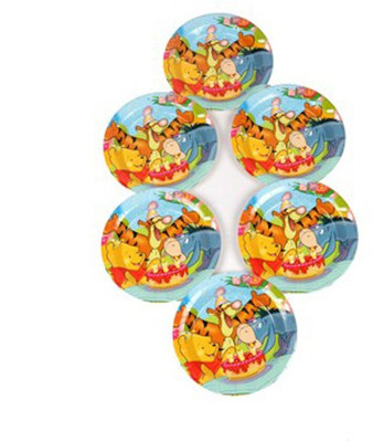 

Funcart Winnie The Pooh Plate Set(Pack of 6)