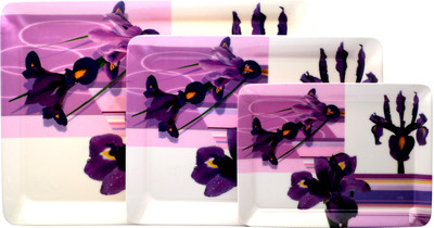 

Superware Bunch Of Purple Tray Set(3 Units)