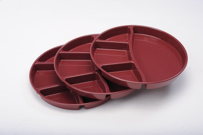 Signoraware Serving Thali Plate Set(Pack of 3) Signoraware Serving Thali Plate Set(Pack of 3)