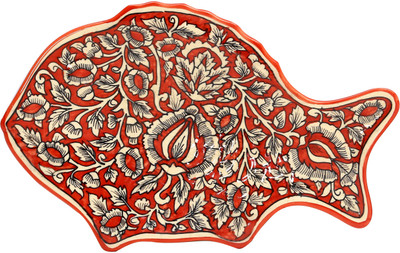 

Cafeine Red Mughal Plate