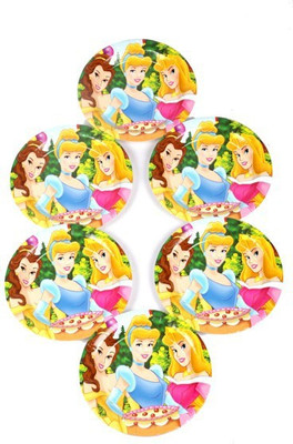 

Funcart Three Princess Plate Set(6 Units)