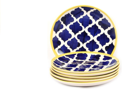 

Shineware Black Doodle Pattern Plate Set(6 Units)