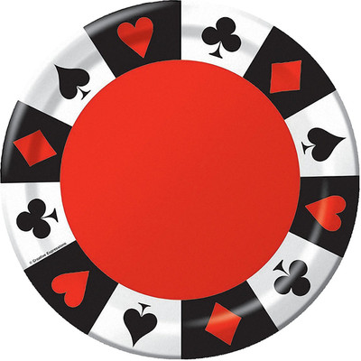 

Funcart Funcart Card Night 7 inch Plates Plate(8 Units)