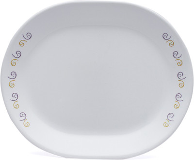 

Corelle India Impressions Violet Dance Oval (Big) Plate