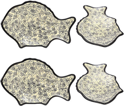 

Cafeine Black Peru Plate(Pack of 4)
