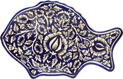 

Cafeine Blue Mughal Plate