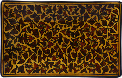 

Caffeine Brown Sehra Plate