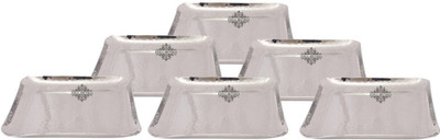 

IndianArtVilla Tray Set(Pack of 6)