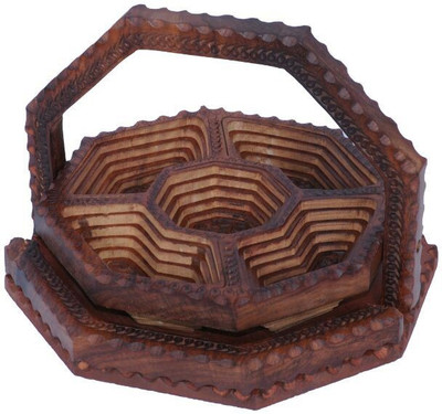

Univocean Univocean Wooden Fruit Basket Tray
