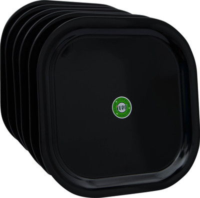 

IVEO IVEO BLACK SQUARE FULL PLATE 11" (6PCS GP) Plate Set(Pack of 6)