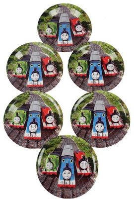

Funcart Thomas & Friends Plate Set(Pack of 6)