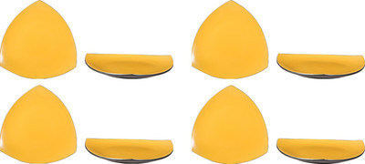 

Caffeine Yellow Elite Plate(Pack of 8)
